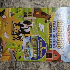 Melissa & Doug Magnetic Take A long Jigsaw Puzzles